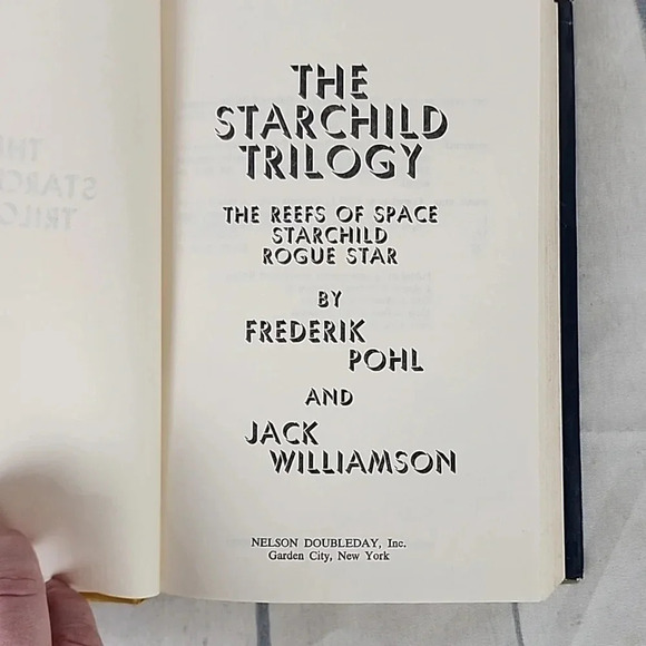 Vintage 1960s The Starchild Trilogy Hardcover Book  Fantasy - Picture 4 of 12